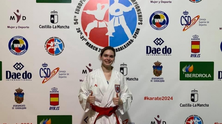 Notre karateka Jenny Warling – Championne d’Europe