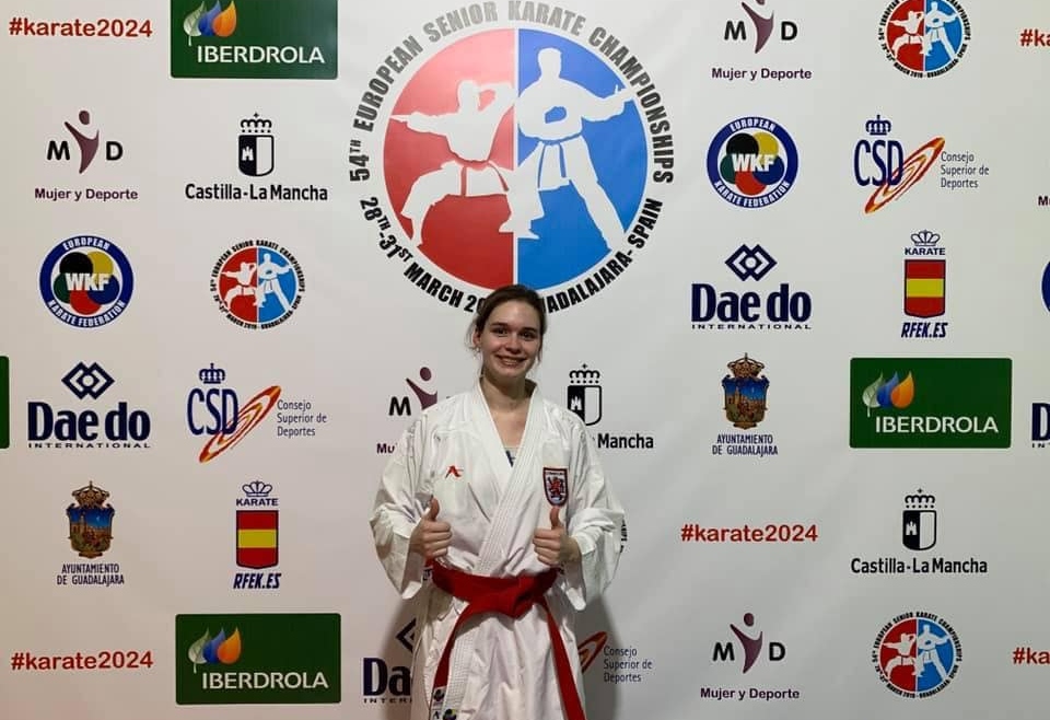 Notre karateka Jenny Warling – Championne d’Europe